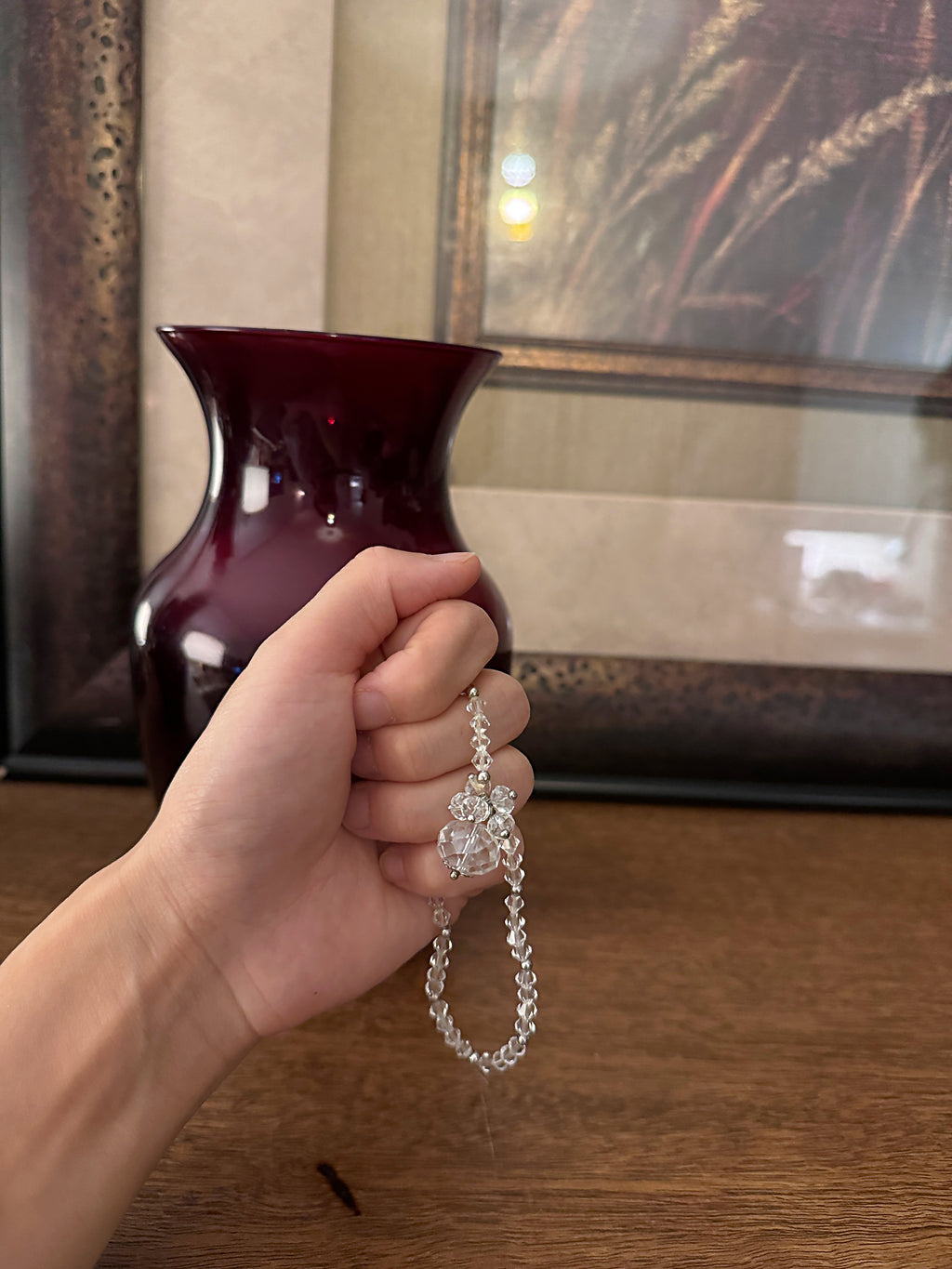 Crystal Radiance Necklace  Anxiety Relief • Calming • Speak Your Truth